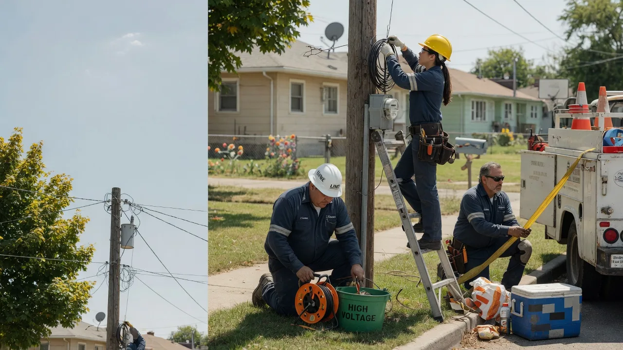 Emergency Electrician in Oakford, IN near me